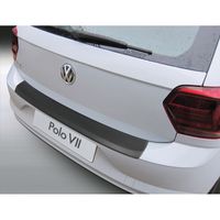 Bumper beschermer passend voor Volkswagen Polo VI 5-deurs 2017- Zwart GRRBP631
