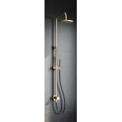Complete Regendoucheset Hotbath Cobber Thermostatisch Opbouwset Met Doucheslang en Handdouche
