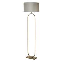 Searchlight VloerlampModish brons met grijze kap - EU95102GY