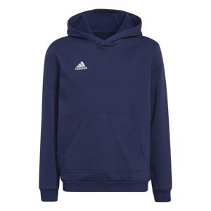 adidas Entrada 22 Sweat Hoodie Kids Donkerblauw Wit