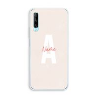 Strawberry Milkshake: Huawei P Smart Pro Transparant Hoesje Strawberry Milkshake: Huawei P Smart Pro Transparant Hoesje
