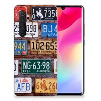 Xiaomi Mi Note 10 Lite Siliconen Hoesje met foto Kentekenplaten - thumbnail