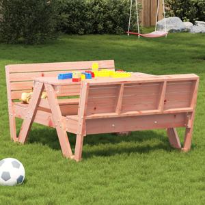 Picknicktafel voor kinderen 88x122x58 cm massief douglashout