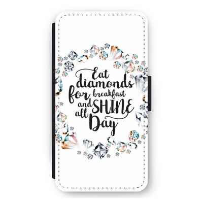 Diamonds: iPhone 11 Pro Max Flip Hoesje