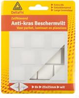 Anti-krasvilt vierknt 25x25 wt 8st - Deltafix
