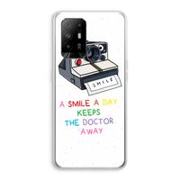 Smile: Oppo A94 5G Transparant Hoesje