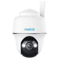 Reolink 2K 4MP draadloze 4G PT-camera, met slimme detectie (Wit, G430-Solar-W)