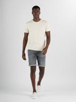 247Jeans Palm Slim Short SH03 Medium Grey Denim - Heren Jeans - Slim Fit Jeans