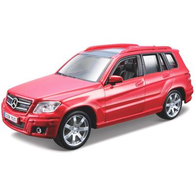 Modelauto Mercedes Benz GLK Klasse - rood - 12 cm - schaal 1:32 - speelgoed auto schaalmodel Modelauto Mercedes Benz GLK Klasse - rood - 12 cm - schaal 1:32 - speelgoed auto schaalmodel