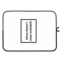 Alone: Laptop sleeve 15 inch Alone: Laptop sleeve 15 inch