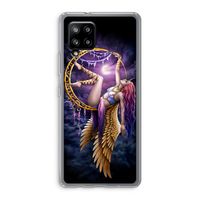 Aerial Angel: Samsung Galaxy A42 5G Transparant Hoesje