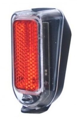Qtcycletech Qt cycle tech achterlicht led batterij spatbordb. blister 0100870