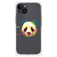 iPhone 15 Plus Stevig Bumper Hoesje Panda Color - thumbnail