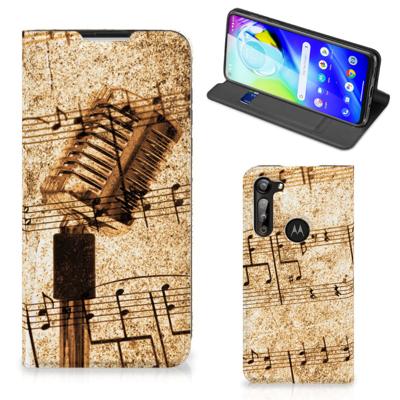 Motorola Moto G8 Power Stand Case Bladmuziek Motorola Moto G8 Power Stand Case Bladmuziek