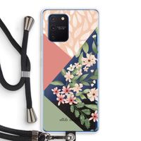 Sweet heaven geometrics: Samsung Galaxy Note 10 Lite Transparant Hoesje met koord