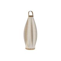 Bureaulamp Home ESPRIT Bruin Linnen Metaal Touw 25 x 25 x 60 cm
