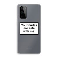 Safe with me: OnePlus 9 Pro Transparant Hoesje