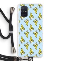 Bananas: Samsung Galaxy A71 Transparant Hoesje met koord
