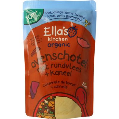 Ella&apos;s Kitchen Ovenschotel met rundvlees en kaneel 10+ mnd bio