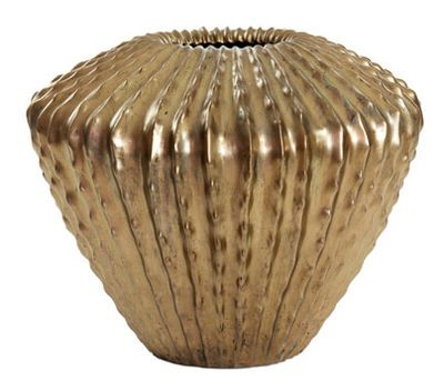 Light & Living Vaas 'Cacti' 45cm hoog, kleur Antiek Brons