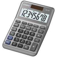 Casio MS-80F Bureaurekenmachine Grijs Aantal displayposities: 8 werkt op batterijen, werkt op zonne-energie (l x b x h) 148.5 x 101 x 148.5 mm - thumbnail