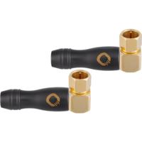 Serie F-stekkers Adapter, haaks Inhoud: 2 stuk(s) Oehlbach
