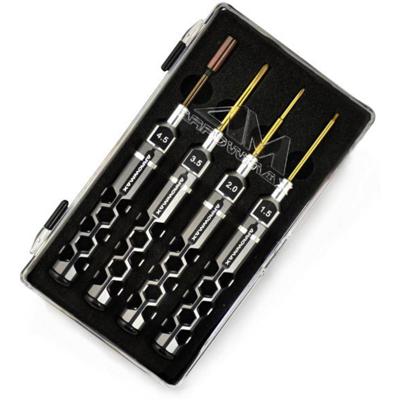 ArrowMax AM-490910 Gereedschapsset Binnenzeskant maat: 4,5, Kruiskop maat: 2, 3.5, Buitenzeskant maat: 1,5