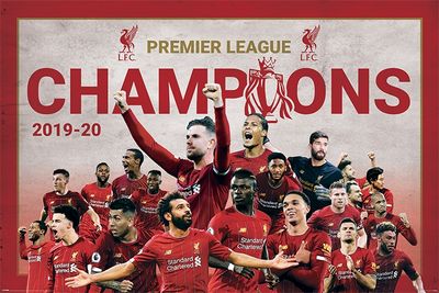 Liverpool FC Champions Montage Poster 61x91.5cm Liverpool FC Champions Montage Poster 61x91.5cm