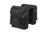 New looxs sports dubbele fietstas zwart/grijs