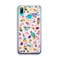 Terrazzo Memphis Pink: Huawei P Smart (2019) Transparant Hoesje