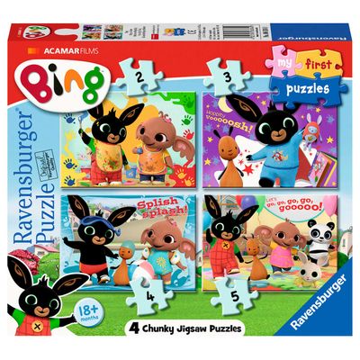 Ravensburger - mijn eerste puzzels - 4in1