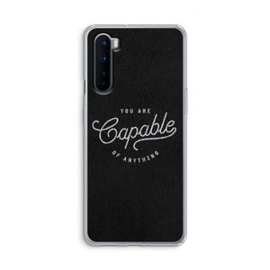 Capable: OnePlus Nord Transparant Hoesje