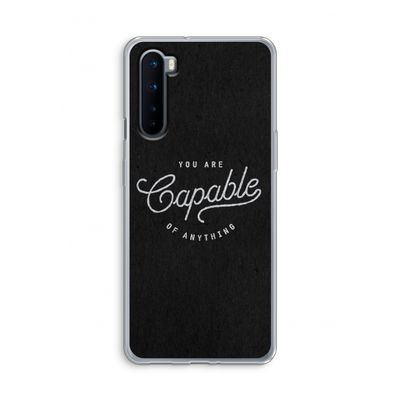 Capable: OnePlus Nord Transparant Hoesje