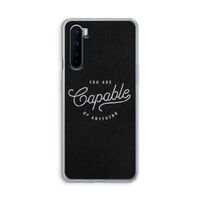 Capable: OnePlus Nord Transparant Hoesje