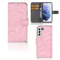 Samsung Galaxy S22 Hoesje White Flowers Samsung Galaxy S22 Hoesje White Flowers