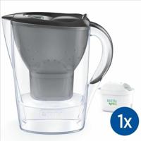Kruik met Filter Brita Carafe Marella Grafiet Plastic 2,4 L