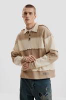 Gestreept T-shirt - BLACK - M