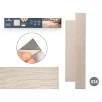Lijmen GiftDecor Parquet Grijs 24 Stuks