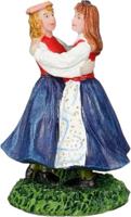 Dancing folkloric friends l4xb3,5xh7 cm Luville - Luville