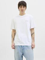 Jack & Jones Jjsummer Vibes Tee Ss Crew Neck Ln T-shirts White