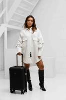 Guess Adelasia Travel Trolley Dames Zwart - Maat One Size - Kleur: Zwart | Soccerfanshop