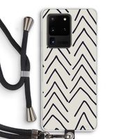 Marrakech Arrows: Samsung Galaxy S20 Ultra Transparant Hoesje met koord