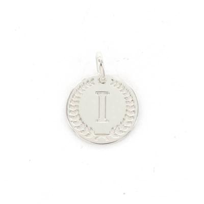 Imotionals Ronde Kettinghanger Letter I Zilver