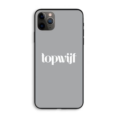 Topwijf Grijs Wit: iPhone 11 Pro Max Biologisch afbreekbaar hoesje
