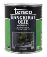 Bangkirai olie antraciet 1l verf/beits - Tenco Bangkirai olie antraciet 1l verf/beits - Tenco