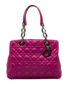 Christian Dior Pre-Owned sac à main Lady Dior Soft médim pre-owned (2012) - Rose