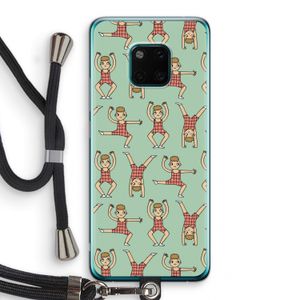 Gymboys: Huawei Mate 20 Pro Transparant Hoesje met koord
