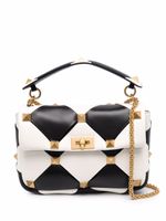 Valentino Garavani grand sac porté épaule The Shoulder Bag à finitions Roman Stud - Noir