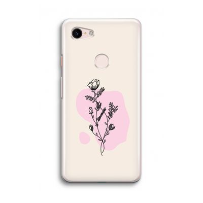 Roses are red: Google Pixel 3 Transparant Hoesje