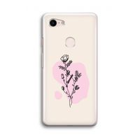 Roses are red: Google Pixel 3 Transparant Hoesje
